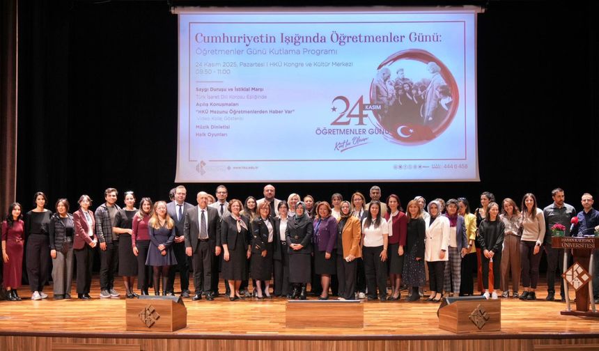 HKÜ’de öğretmenler günü coşkusu