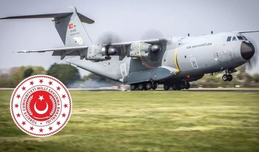 TSK’ya ait C130 uçağı Gürcistan’da düştü