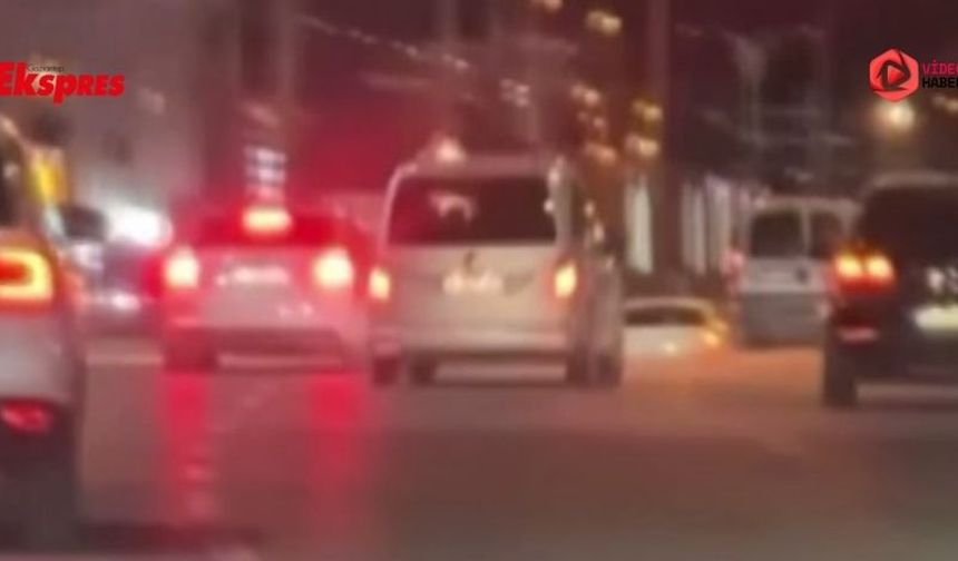 Gaziantep’te trafikte facianın eşiğinden dönüldü