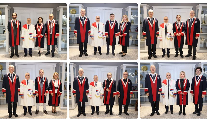 GAÜN’de Akademik Unvan Töreni gerçekleştirildi