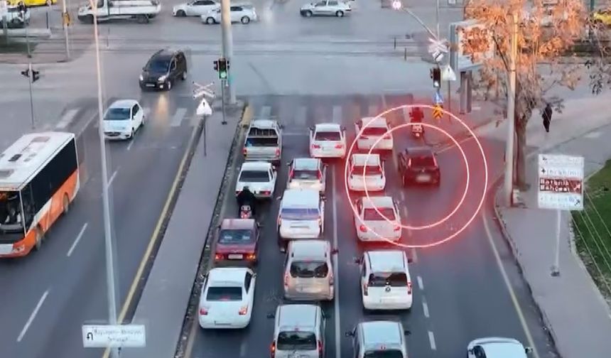 Trafikte kaynak yapan sürücülere rekor ceza