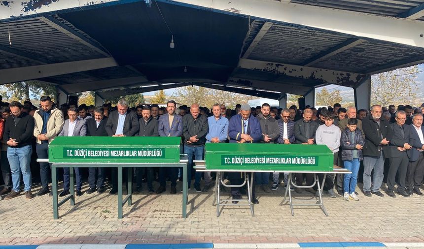 Kazada ölen 3 kişi son yolculuğuna uğurlandı