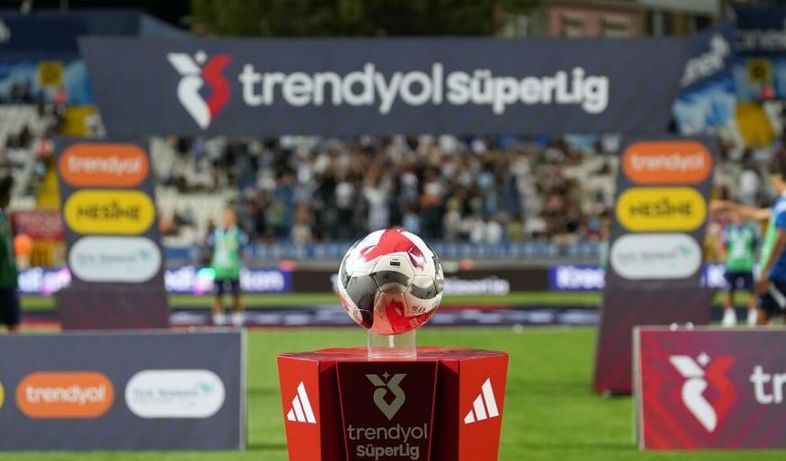 Trendyol Süper Lig'de 23. hafta programı belli oldu