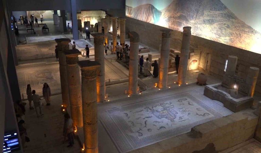 Zeugma Müzesi’ni 3 ayda 73 bin kişi ziyaret etti