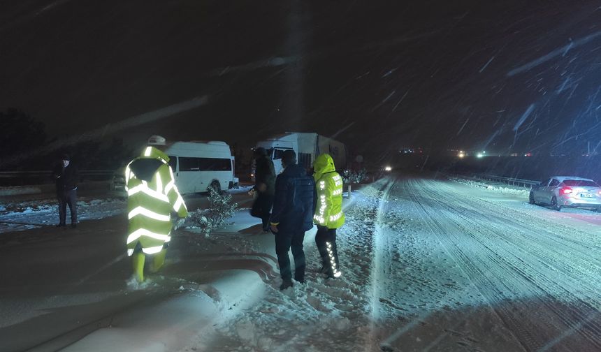 Gaziantep’te Kar Alarmı