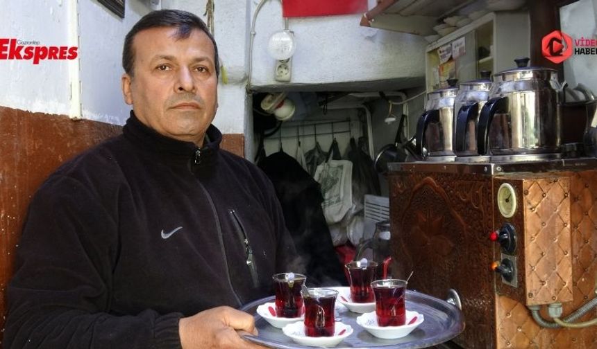 Gaziantep çay tiryakiliğinde zirvede