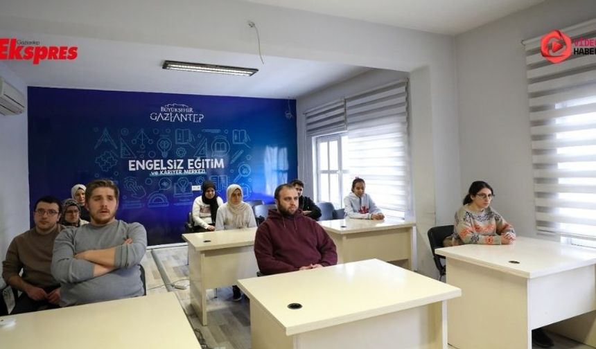 Gaziantep’te görme engellilere örnek proje