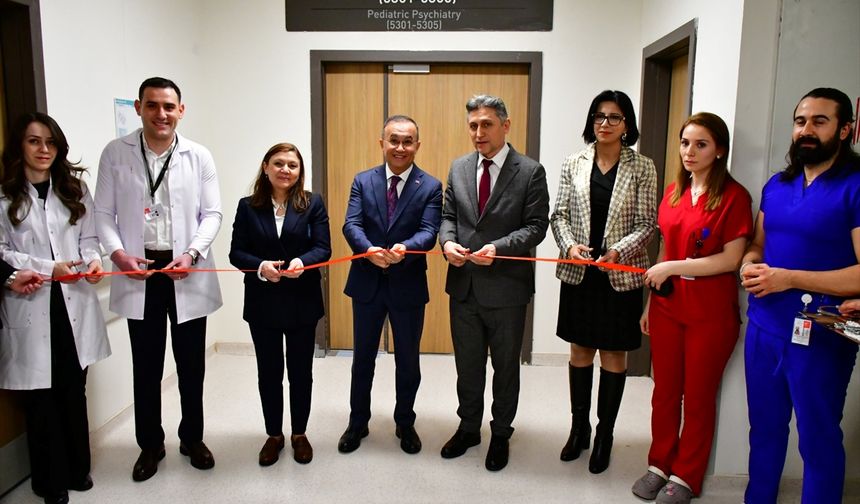 Gaziantep Şehir Hastanesi'nde yeni servis hizmete açıldı