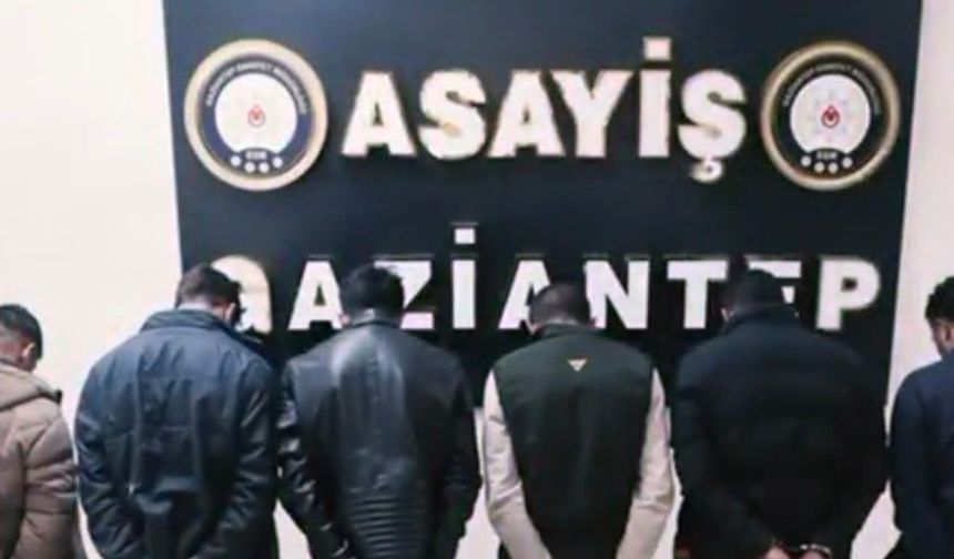 Hırsızlık çetesi çökertildi: Çok sayıda şüpheli gözaltına alındı