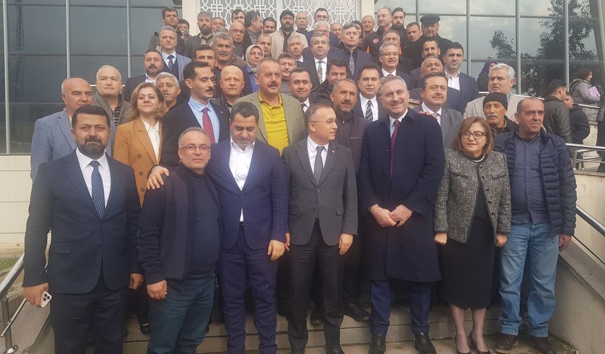 Gaziantep’te muhtarlar bir araya geldi