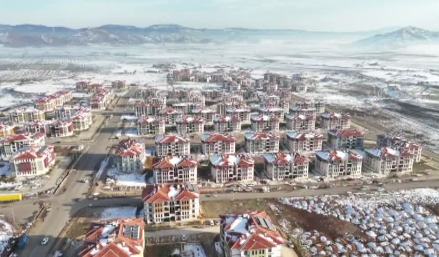 İslahiye’de 5 bin 391 depremzede yeni evine kavuştu