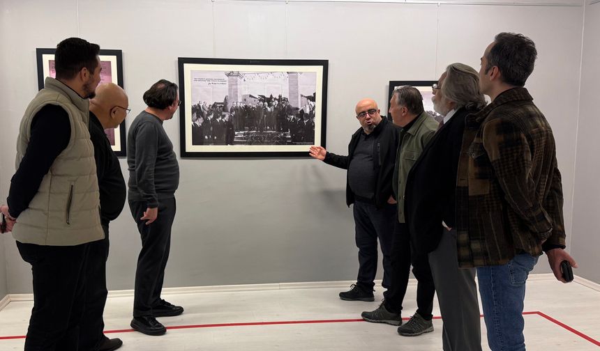 SANKO Sanat Galerisi’nde Atatürk sanatla anıldı