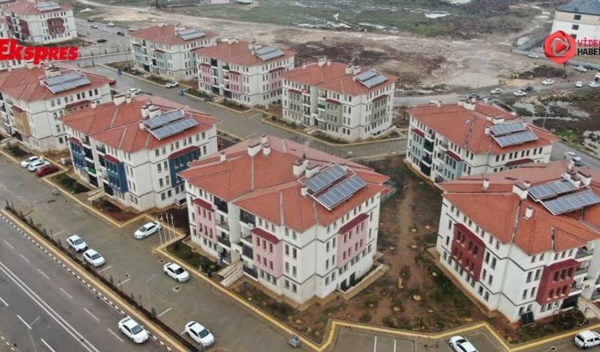 İslahiye deprem konutları hak sahiplerine teslim edildi