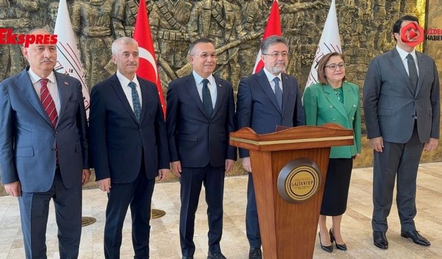 Tarım ve Orman Bakanı Yumaklı, Gaziantep'te