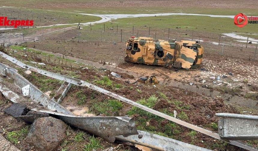 TAG Otoyolu’nda askeri araç devrildi: 10 yaralı