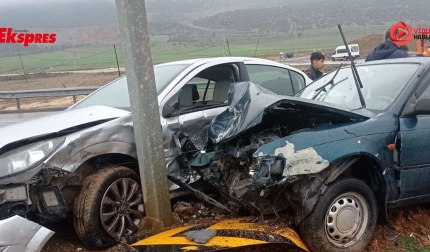 İslahiye'de feci kaza: Yaralılar var...