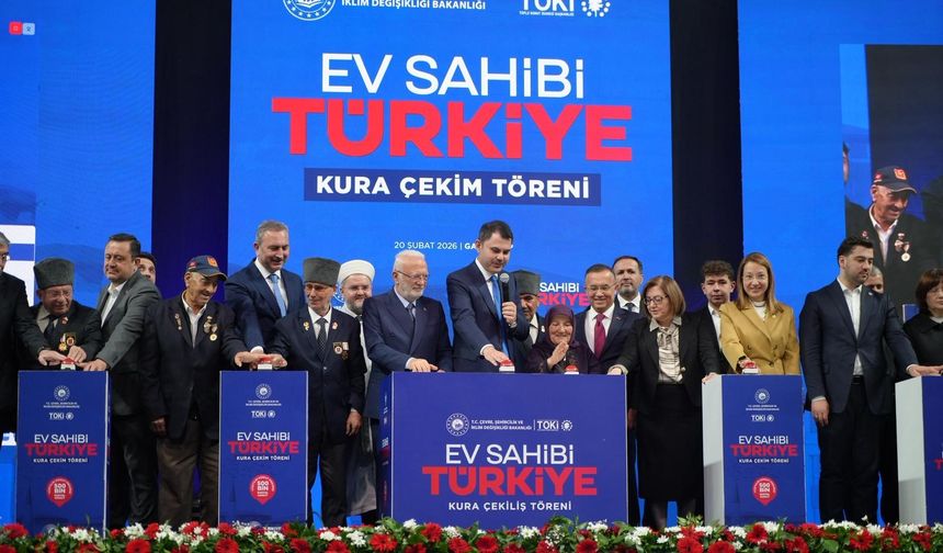 Gaziantep’te 13 bin 890 sosyal konut sahiplerini buldu