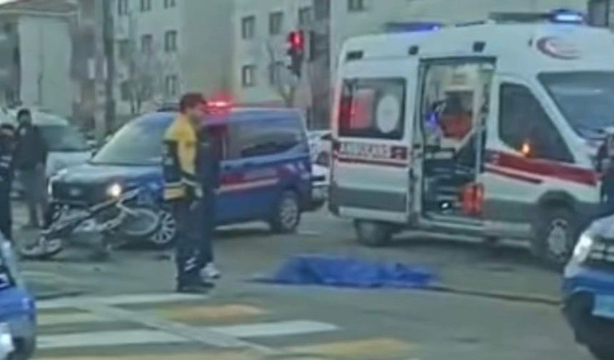 Gaziantep'te motosiklet kazası: Sürücü hayatını kaybetti