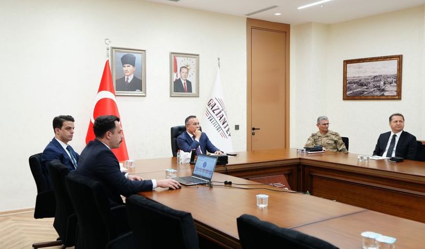 Koordine Valiler toplantısı Gaziantep’te yapıldı