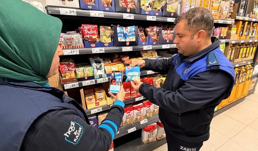 Nurdağı’nda Ramazan öncesi fiyat denetimleri sıklaştı