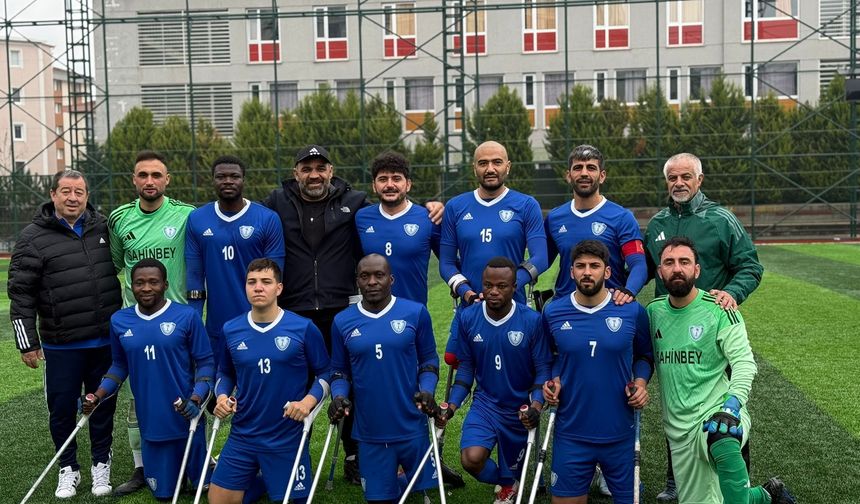 Şahinbey Ampute adım adım şampiyonluğa ilerliyor