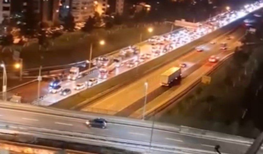 Gaziantep Otoyolunda korkutan kaza