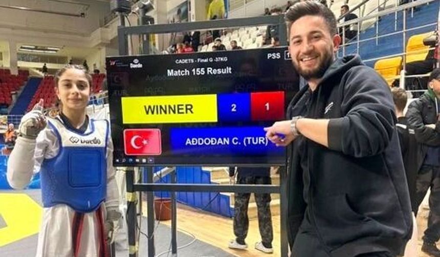 Gaziantep’ten Türkiye Şampiyonluğu: Ceren Ağdoğan Altın Madalya Kazandı