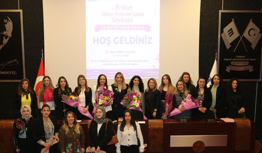 İMO Gaziantep’ten 8 Mart’ta çifte etkinlik