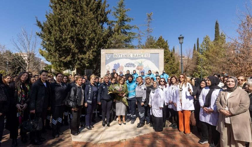 Başkan Fatma Şahin emekçi kadınlarla buluştu