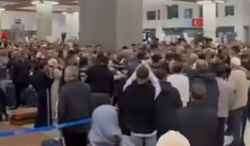 Gaziantep Havalimanı’nda tartışma kavgaya dönüştü