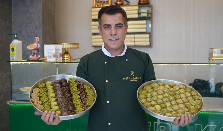 Gaziantep’te Bayram Öncesi Baklava Mesaisi