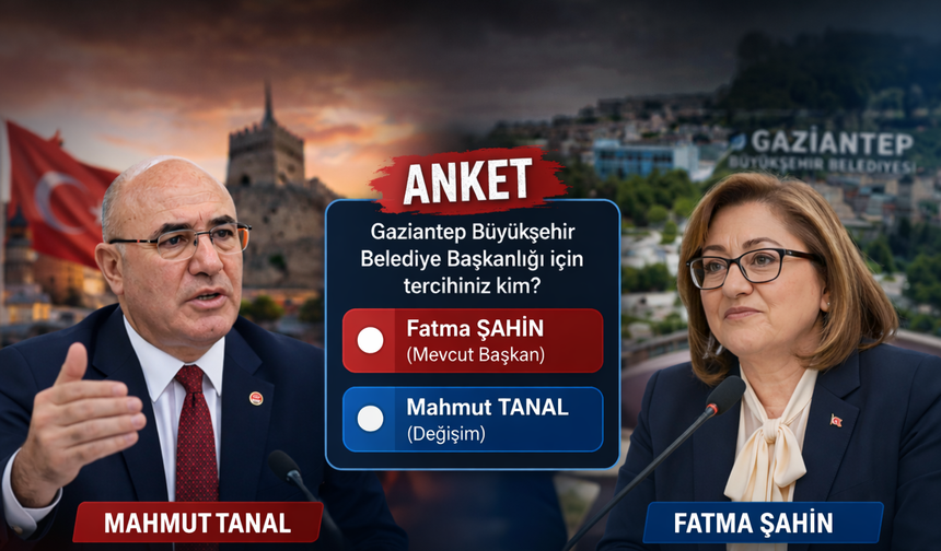 Mahmut Tanal'ın Gaziantep anketi şaşırttı