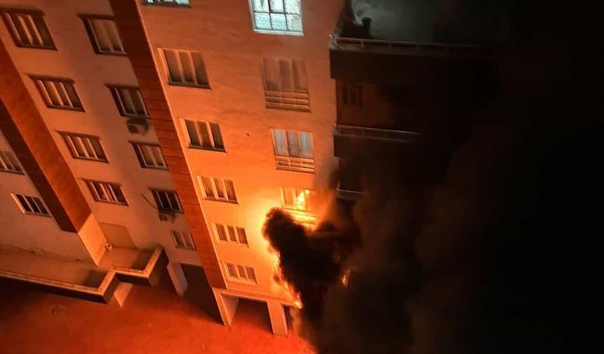 Gaziantep’te robot süpürge yangına neden oldu