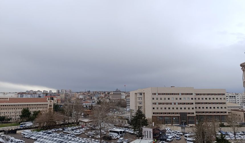 Gaziantep’te hafta başında bulutlu hava etkili