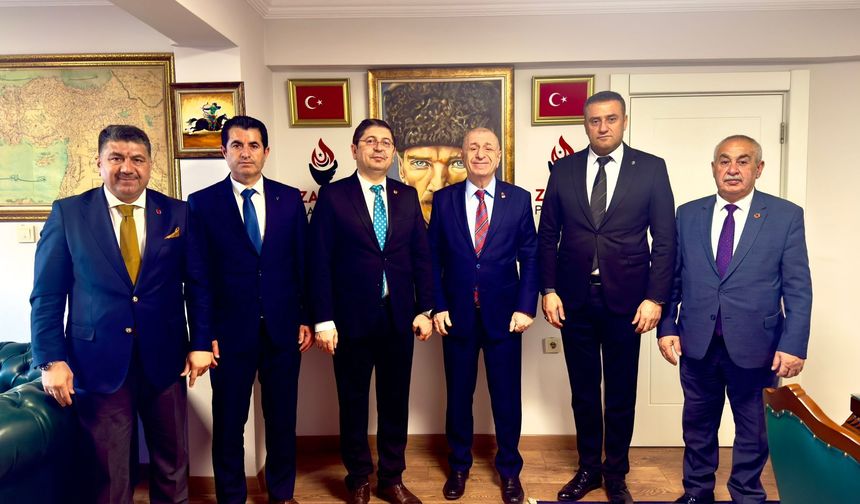 Anadolu Basın Birliği’nden ZP Lideri Ümit Özdağ’a Ziyaret!