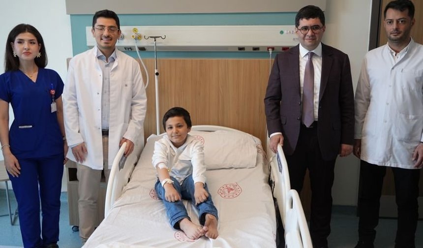 6 saatlik operasyonla sağlığına kavuştu