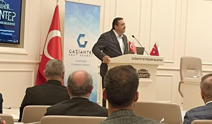Fedaioğlu: “Gaziantep ortak akılla büyüyecek”