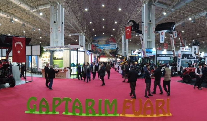 GAPTARIM Fuarı’na yoğun ilgi