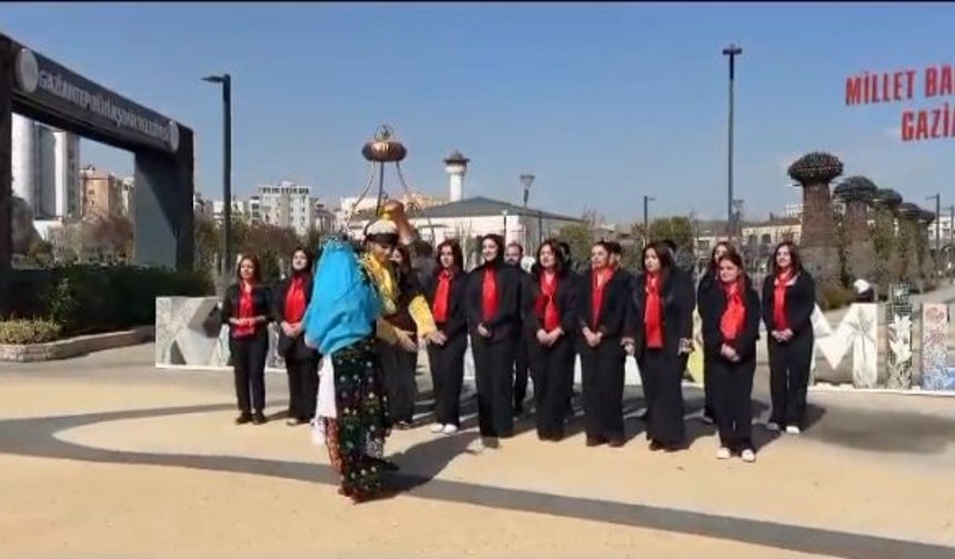 “Harmandan Antep’e” ile iki şehir tek türküde buluştu