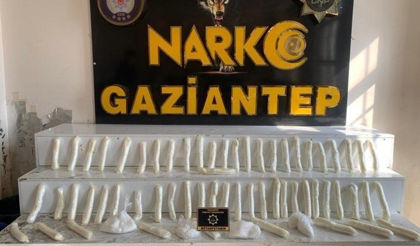 Bidonlarda gizlenen yasaklı madde bulundu