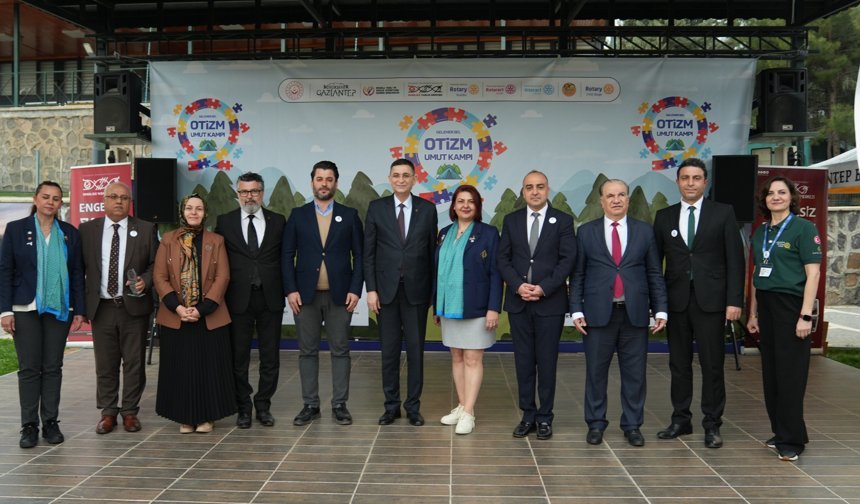 Gaziantep’te otizm için dayanışma kampı