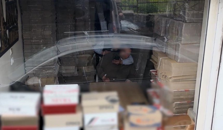 5 kişiyi rehin alan şahsın dron görüntüleri kamerada