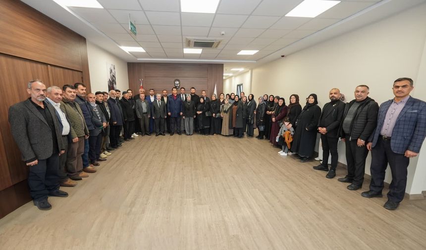 Şehit aileleri Umut Yılmaz’a destek verdi