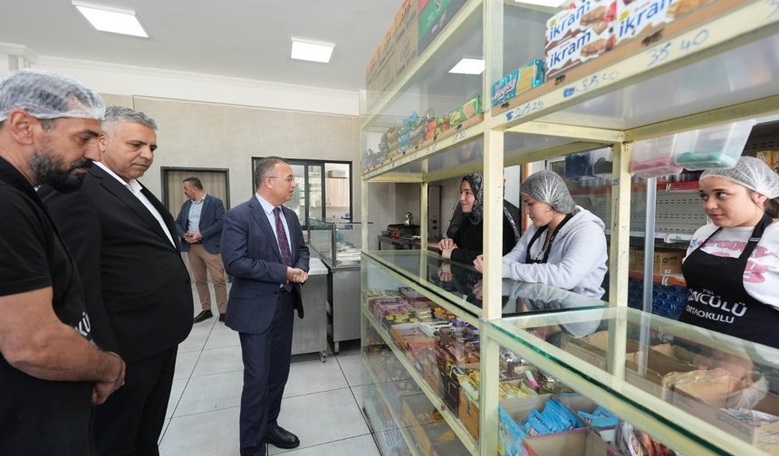 Vali Çeber’den kantinlere hijyen uyarısı