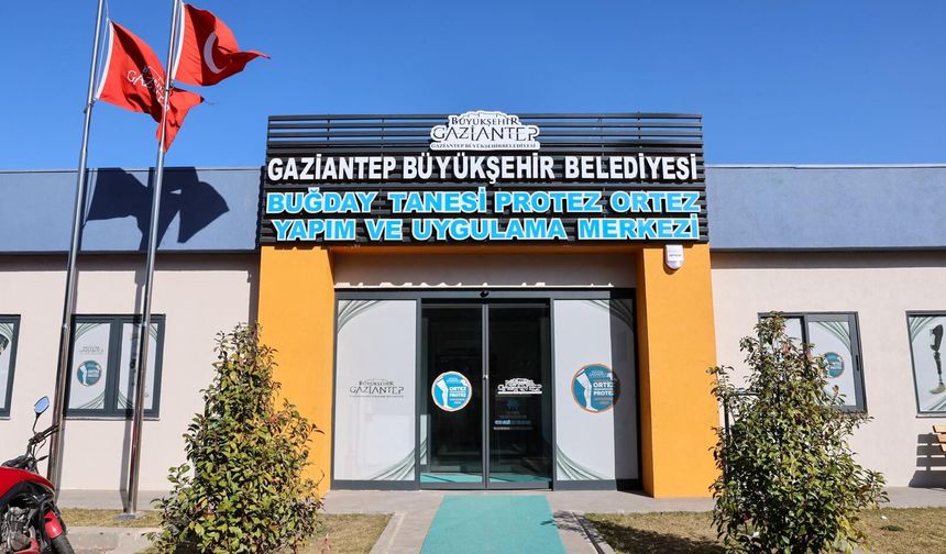 Gaziantep’te protez merkezi umut oldu