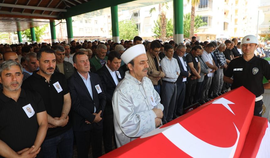Nizip’te polis memuru son yolculuğuna uğurlandı