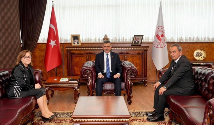 Fatma Şahin, İçişleri Bakanını ziyaret etti