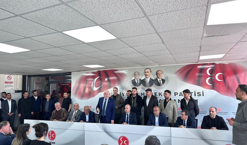 Gaziantep’te MHP teşkilatında ziyaret