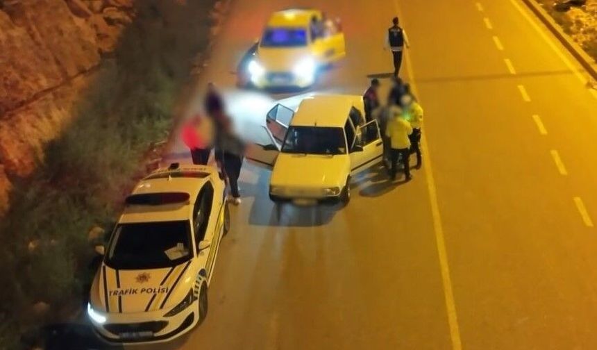 Dron destekli operasyonda suç şebekelerine geçit yok