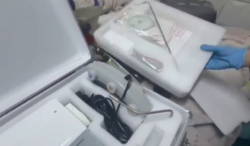Gaziantep’te ruhsatsız diş kliniğine operasyon